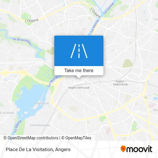 Place De La Visitation map