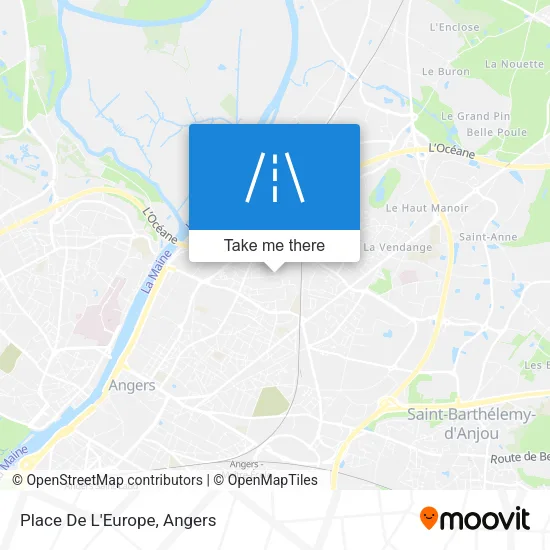 Place De L'Europe map