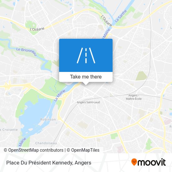 Place Du Président Kennedy map