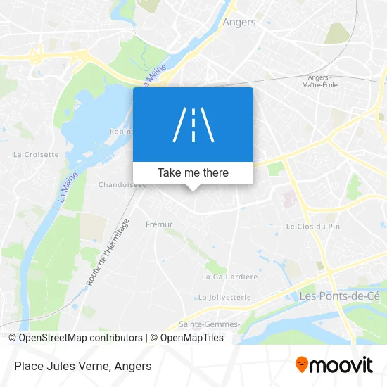 Place Jules Verne map