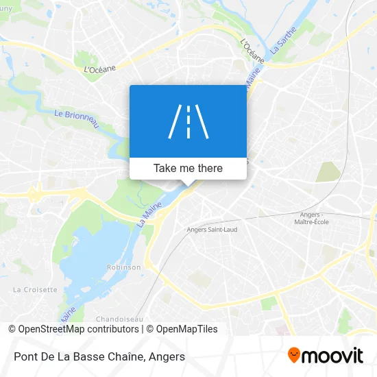 Pont De La Basse Chaîne map