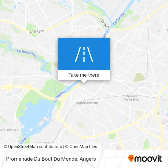 Promenade Du Bout Du Monde map