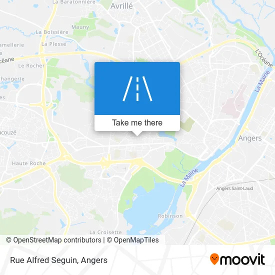 Mapa Rue Alfred Seguin