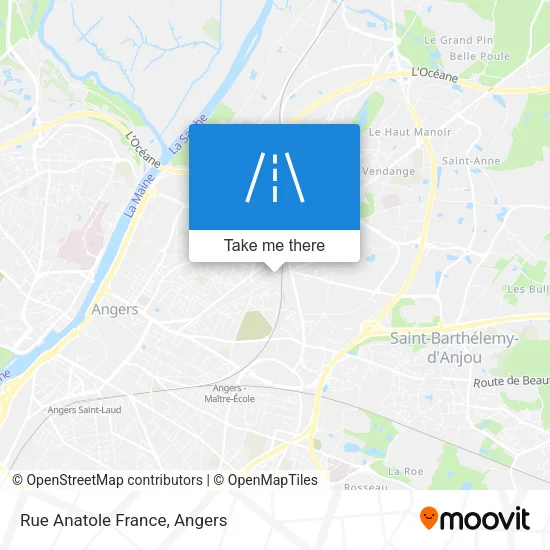 Rue Anatole France map