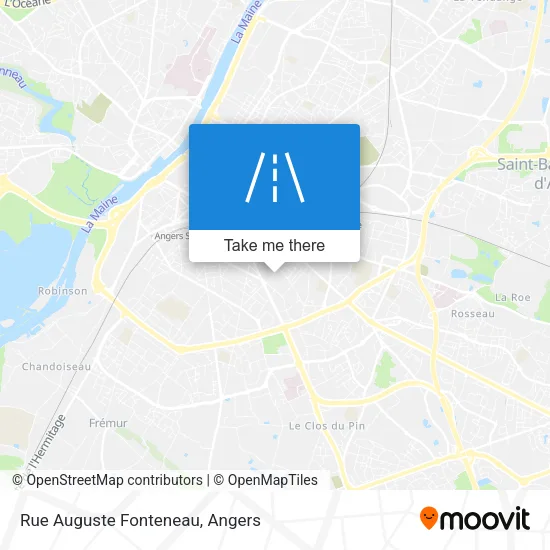 Rue Auguste Fonteneau map