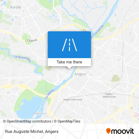 Rue Auguste Michel map