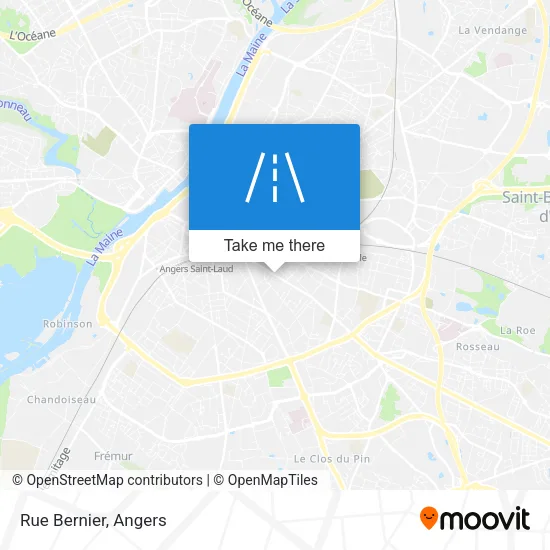 Rue Bernier map
