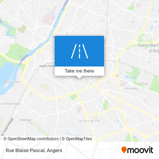 Rue Blaise Pascal map