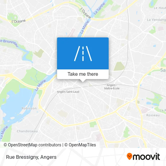 Rue Bressigny map