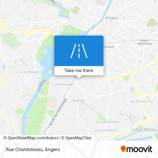 Rue Chantoiseau map