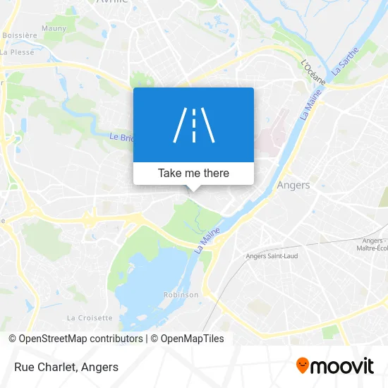Mapa Rue Charlet