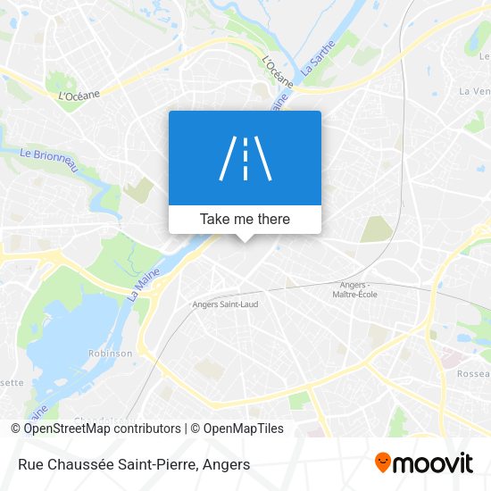 Rue Chaussée Saint-Pierre map