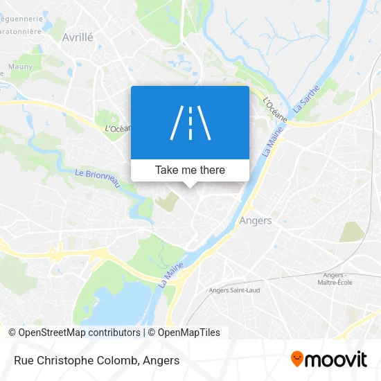 Rue Christophe Colomb map