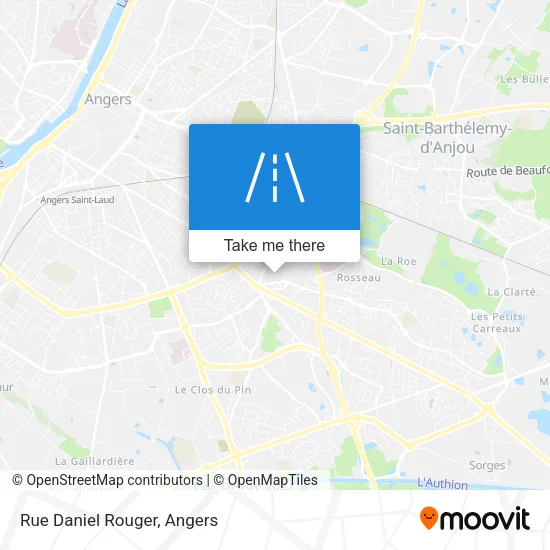 Rue Daniel Rouger map
