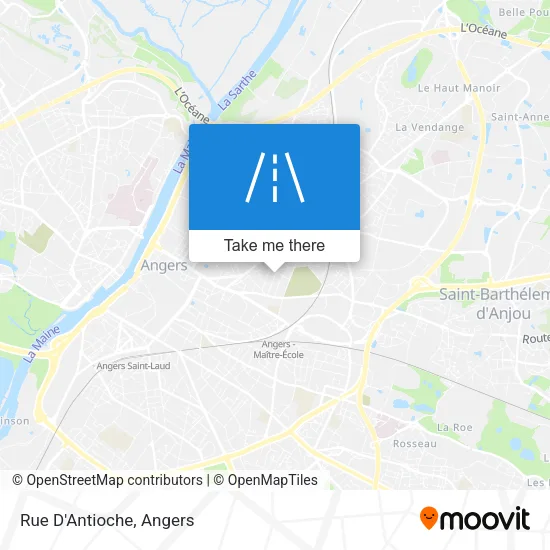 Rue D'Antioche map
