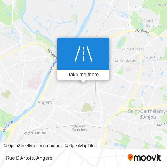 Rue D'Artois map