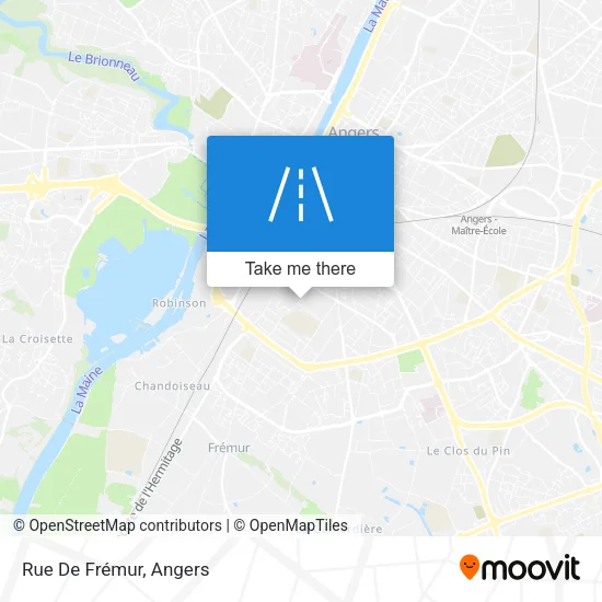 Rue De Frémur map