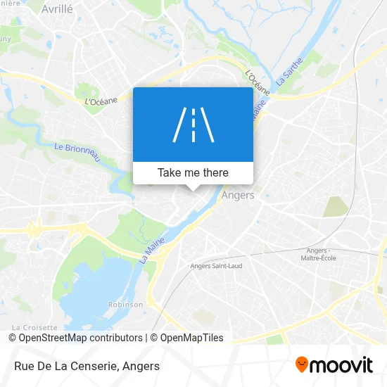 Rue De La Censerie map