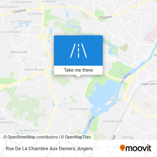 Rue De La Chambre Aux Deniers map