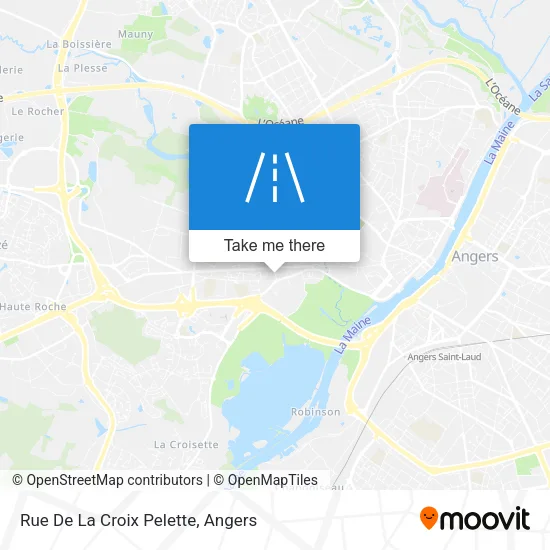 Rue De La Croix Pelette map