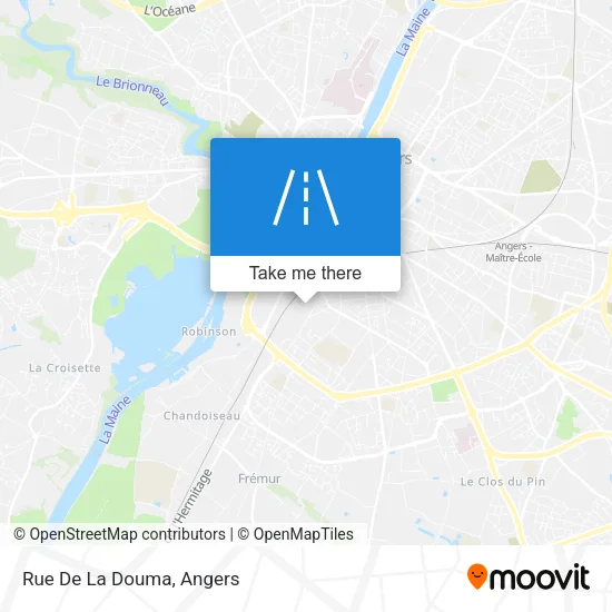 Rue De La Douma map