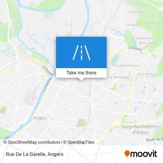 Rue De La Garelle map