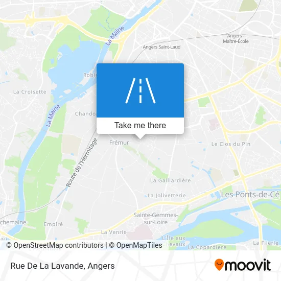 Rue De La Lavande map