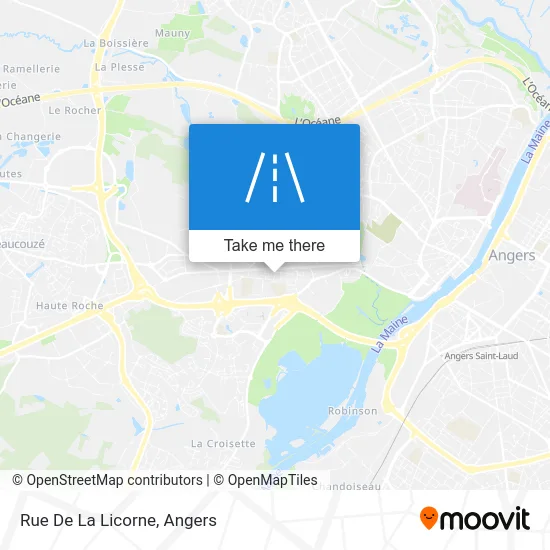 Rue De La Licorne map