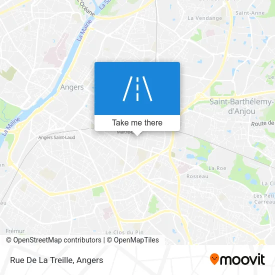 Rue De La Treille map
