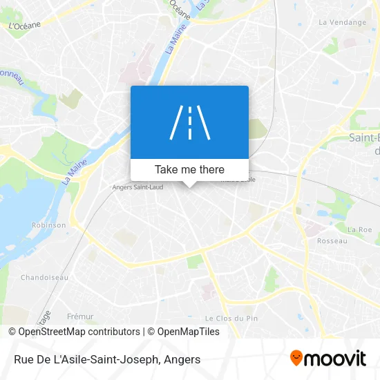 Rue De L'Asile-Saint-Joseph map