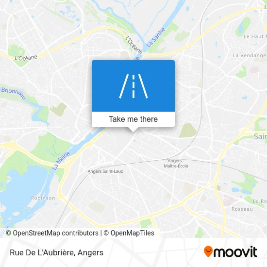 Rue De L'Aubrière map