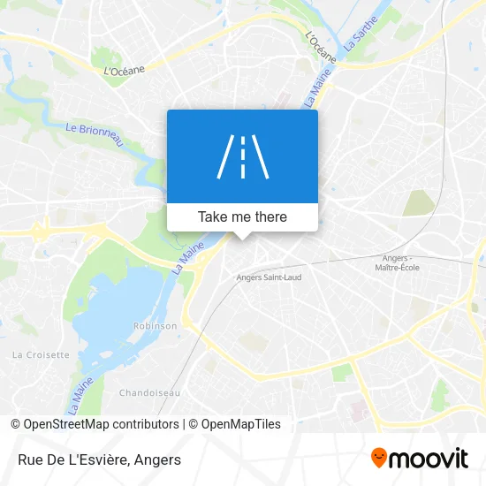 Rue De L'Esvière map