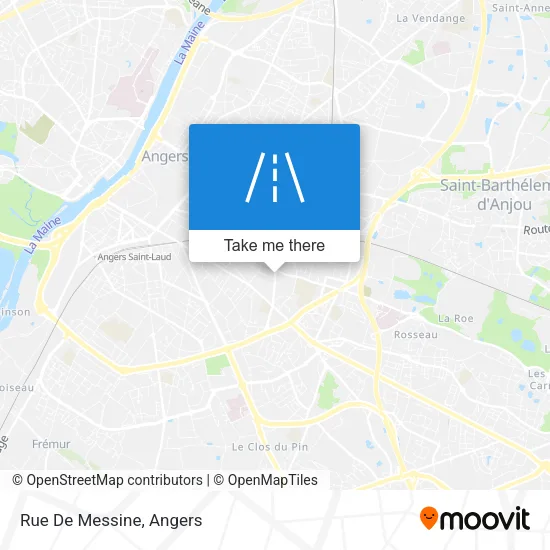 Rue De Messine map