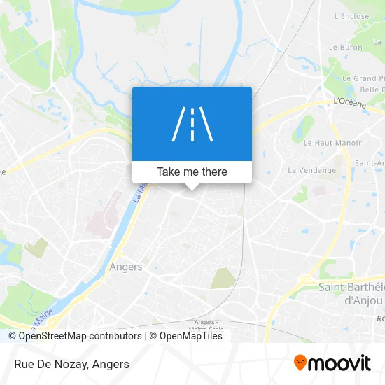 Rue De Nozay map
