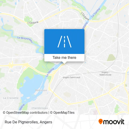 Rue De Pignerolles map