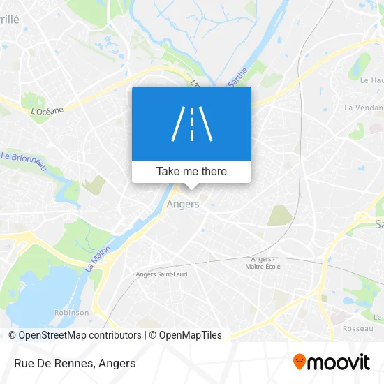 Rue De Rennes map