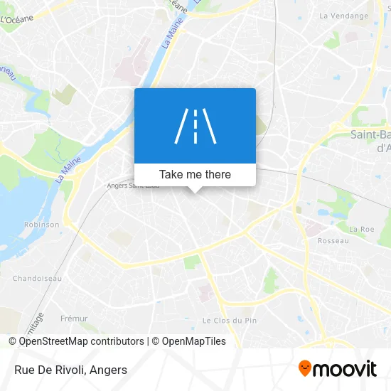 Rue De Rivoli map