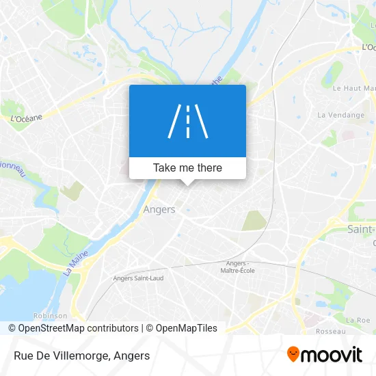 Rue De Villemorge map