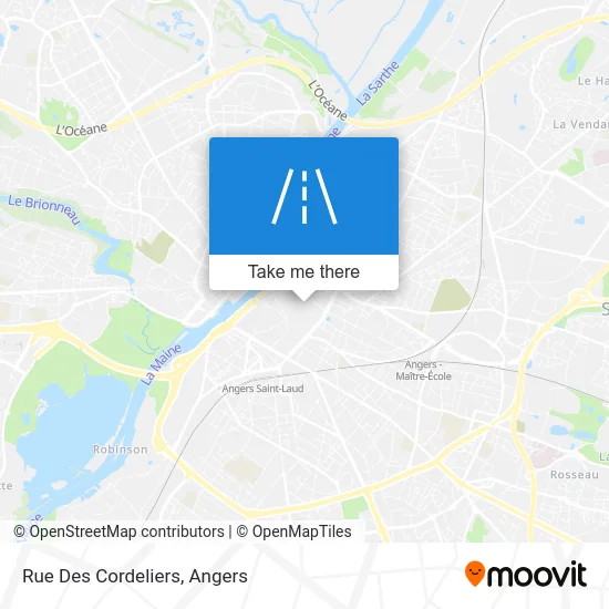 Rue Des Cordeliers map