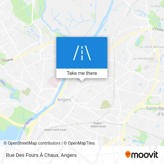 Rue Des Fours À Chaux map