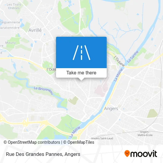 Rue Des Grandes Pannes map