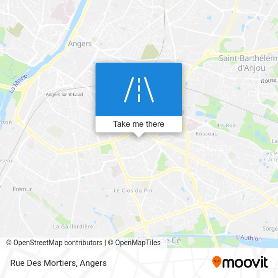 Rue Des Mortiers map