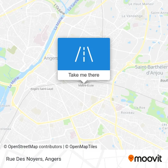 Rue Des Noyers map