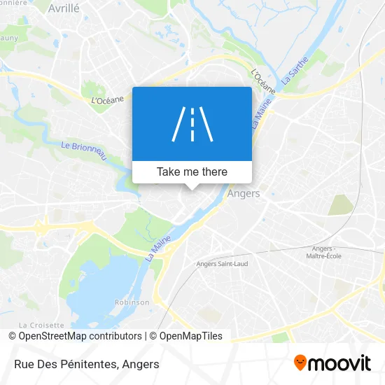 Rue Des Pénitentes map