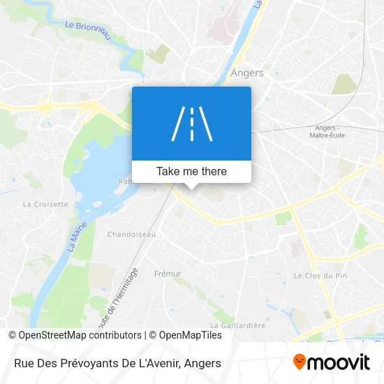 Rue Des Prévoyants De L'Avenir map