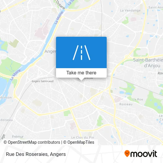 Rue Des Roseraies map