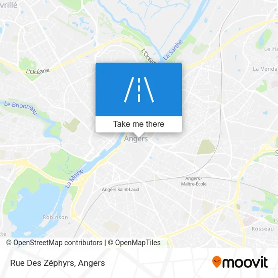 Rue Des Zéphyrs map
