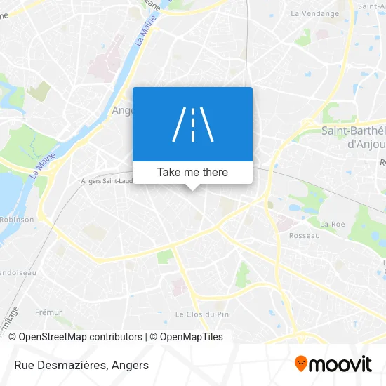 Rue Desmazières map