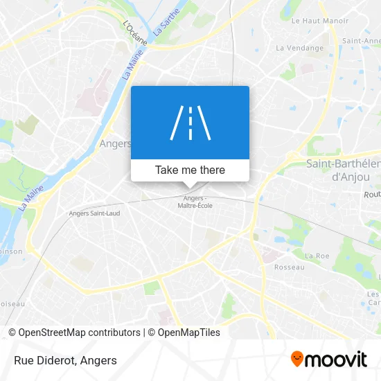 Rue Diderot map