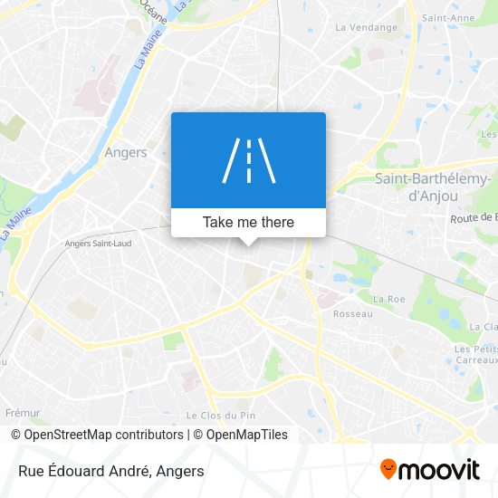 Rue Édouard André map